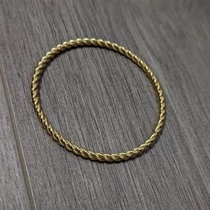 Gold Tone Bangle